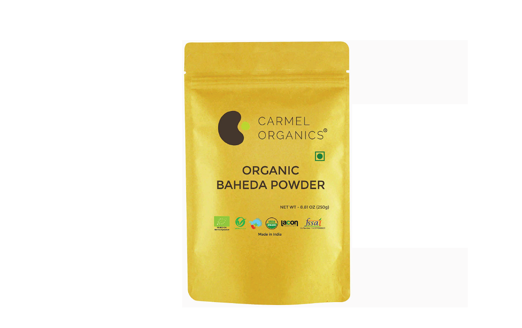 Carmel Organics Baheda Powder    Pack  250 grams